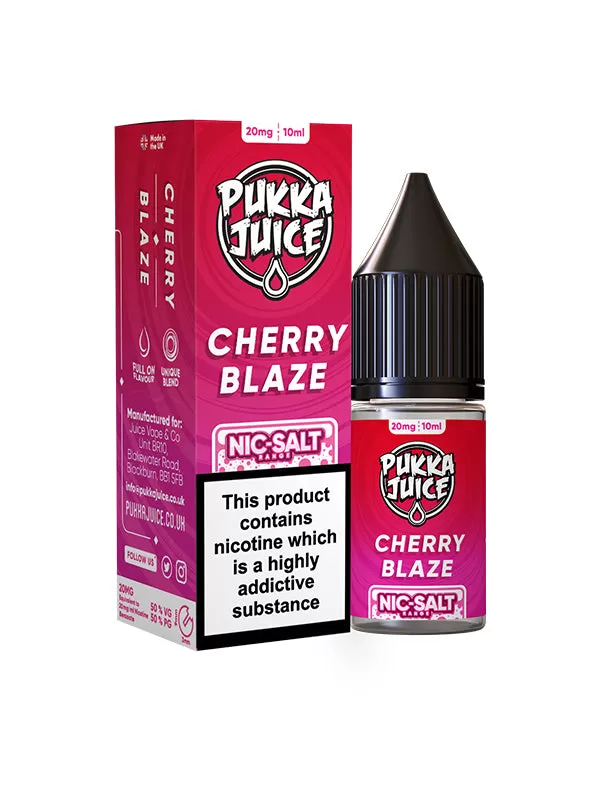 Pukka Juice Cherry Blaze Nic Salt E-Liquid