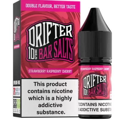 Strawberry Raspberry Cherry Drifter Bar Salts E-Liquid - 10mg