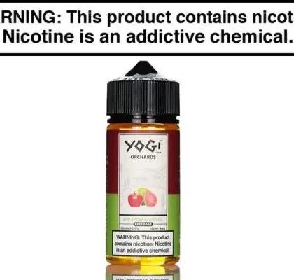 APPLE PINK GUAVA ICE BY YOGI ORCHARD E LIQUID 100ML - Vape Product, Vape Product