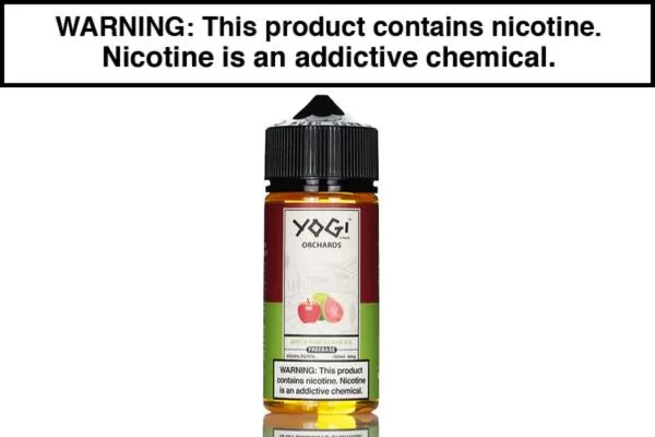APPLE PINK GUAVA ICE BY YOGI ORCHARD E LIQUID 100ML - Vape Product, Vape Product