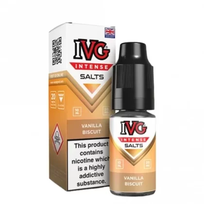 IVG Vanilla Biscuit Nic Salts E Liquid (10ml)