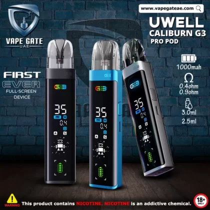 Uwell Caliburn G3 Pro Pod System Kit 1000mAh - Golden Carbon