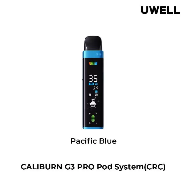 Uwell Caliburn G3 Pro Pod System Kit 1000mAh - Golden Carbon - Image 3