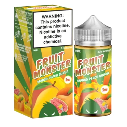 Mango Peach Guava by Fruit Monster 100ml - Vape Product, Vape Product