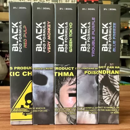 Black Pod Formula 3% 30ml - Fresh Menthol