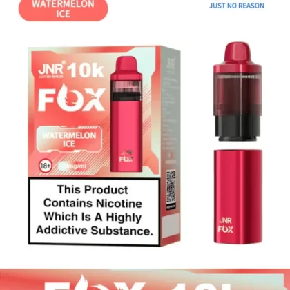 Watermelon Ice JNR Fox 10K Prefilled Pod Vape Kit