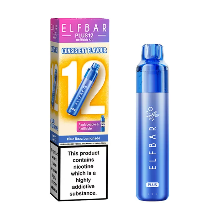 Elf Bar Plus 12 Prefilled Pod Kit - Banana Ice - Ukecigstore - Image 3