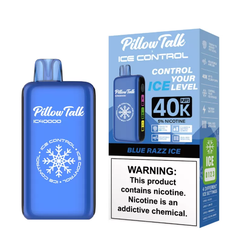 Pillow Talk Ice Control IC40K Disposable Device - 40000 Puffs - Strawberry Mango - Image 3