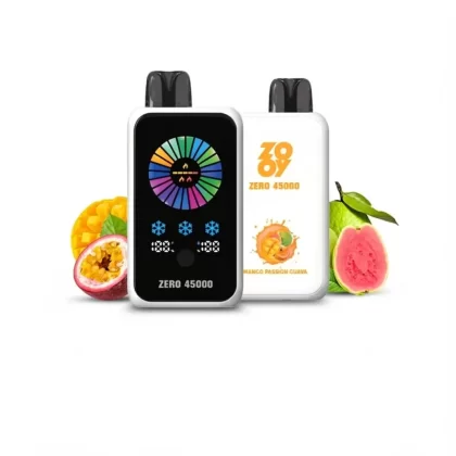 ZOOY ZERO 45000 Puffs NIC&ICE Control Vape - Watermelon Ice, Blueberry Ice; Adjustable Nicotine(2% 3% 5%)