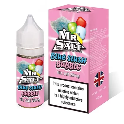 Mr Salt Blue Slush Bubble Nic Salt E-Liquid - 20mg