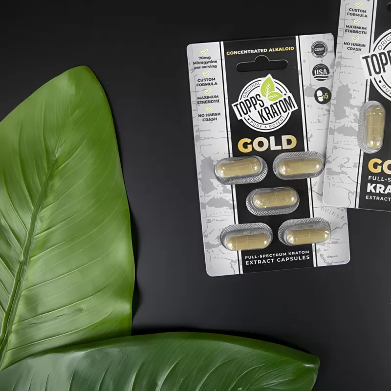 Full-Spectrum 5 Pack Kratom Capsules - Image 2