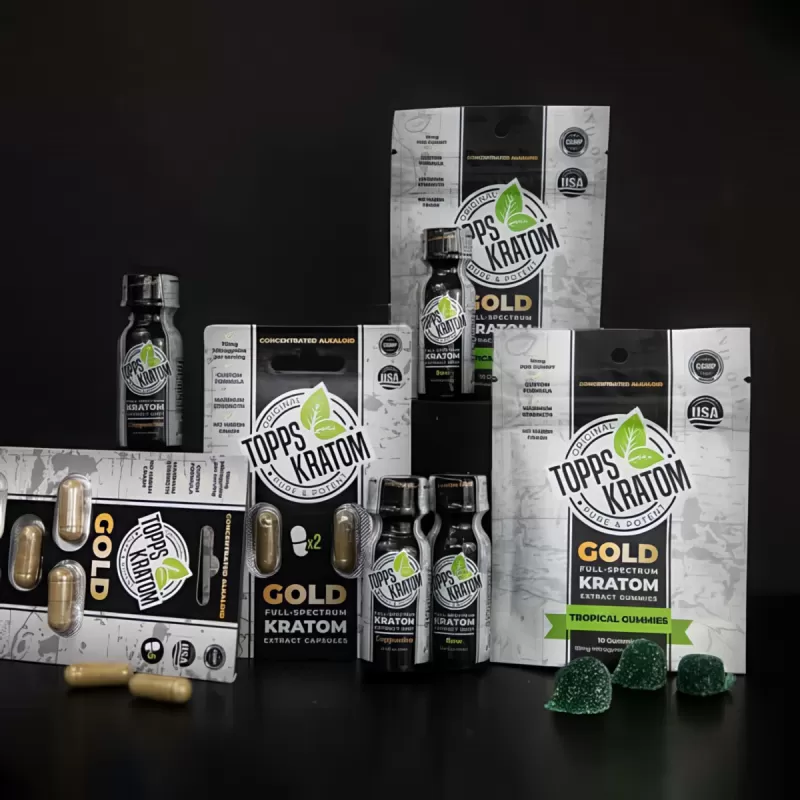 Full-Spectrum 5 Pack Kratom Capsules - Image 3