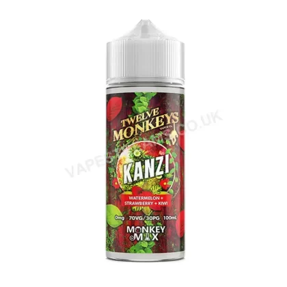 Twelve Monkeys Kanzi 100ml E-Liquid Shortfill - Vapestreams Co