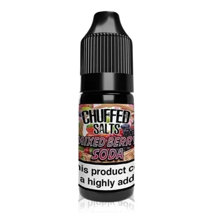 Mixed Berry Soda By Chuffed Salts 10ml (Out Of Date) - Nicotine Strength#20mg (Salt)>10mg (Salt) (1DADEE)