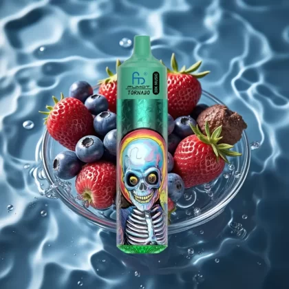 Fumot RandM Tornado 30000 Puffs Disposable Vape 30mL 5% Nicotine Blueberry Ice - Bangvapeaustralia