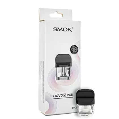 SMOK Novo X Pods - 3 Pack; 0.8 Ohm Dual Coil MTL, 0.8 Ohm Mesh (C04B65) (C04B65)