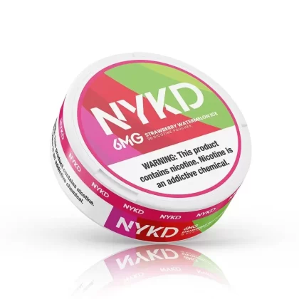 Buy NYKD Strawberry Watermelon Ice 6mg Nicotine Pouche