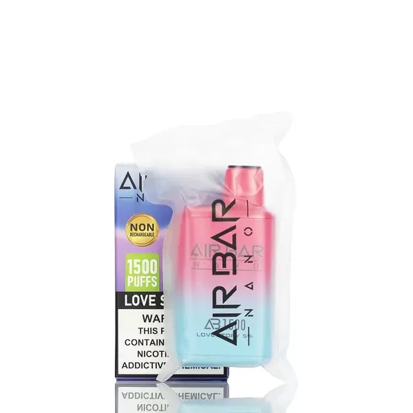 Air Bar Nano 1500 Puff Disposable Vape - 4ml (DISCONTINUED) - Clear - Image 2