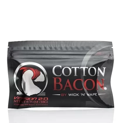 WICK ‘N’ VAPE ORGANIC COTTON BACON