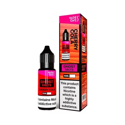 Vapes Bars Ghost Salts Cherry Cola E Liquid 10ml - Nicotine Strength#20mg>10mg (B40057)