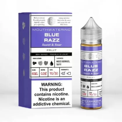 BSX E-Liquid – Blue Razz – 60ml
