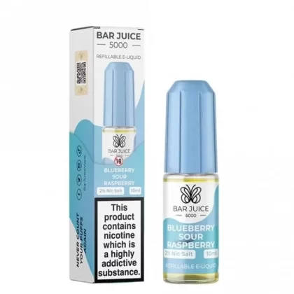 Bar Juice Blueberry Sour Raspberry Nic Salt E Liquid (10ml)
