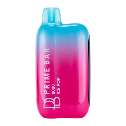 Ice Pop Prime Bar 8000 - Consumer; 5 Pack, Single; Vape Product