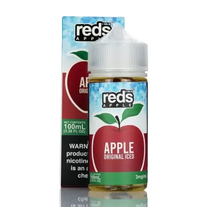 7 Daze - Reds Apple ICED eJuice - 100ml - 6mg