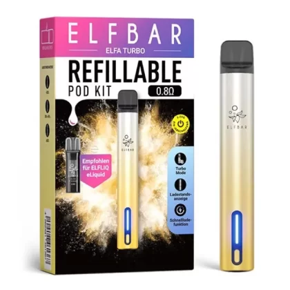 Elf Bar Elfa Turbo Pod Kit | Refillable Pods