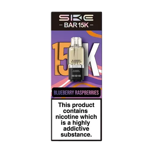 SKE Bar 15K Prefilled Pods - Blueberry Raspberries - Vapourdeal Co - Image 3