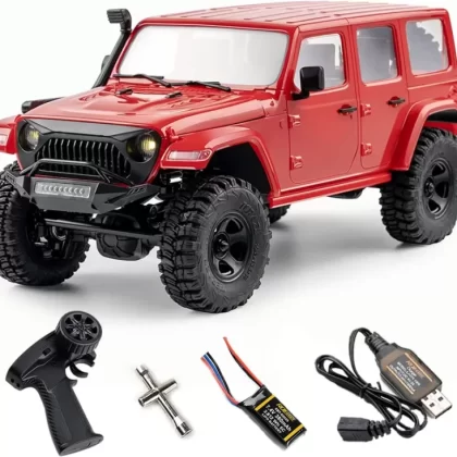 Fms Rochobby RC Car Fire Horse 1/18 RC Mini Rock Crawler 4×4 Scale Waterproof Remote Control Vehicle Model RTR
