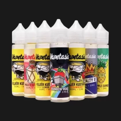 VAPETASIA 60ML - Blueberry Kustard / 6 MG