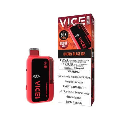 Vice Click Disposable Vape – 50,000 Puffs – Cherry Blast Ice