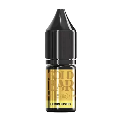 Gold Bar Lemon Pastry Nic Salt vape Juice - 10 Pack - 20mg
