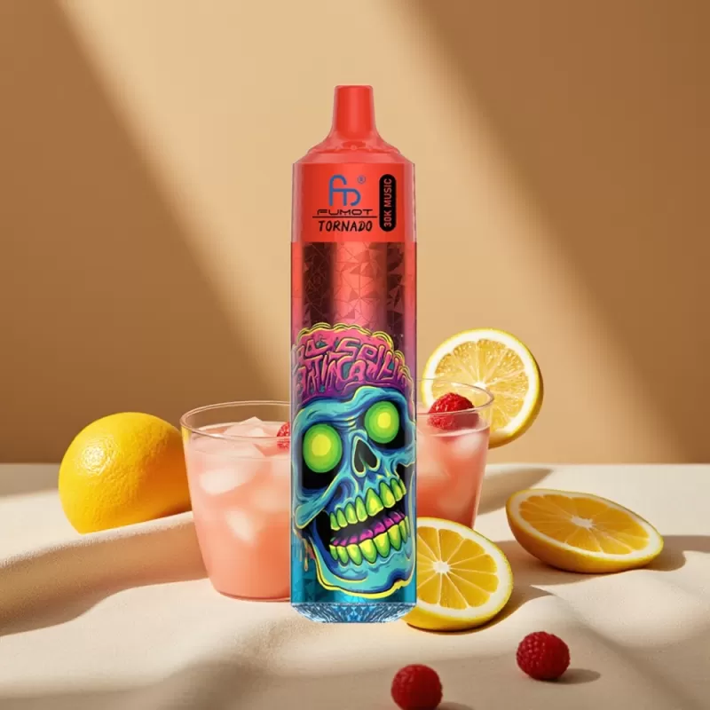 Fumot RandM Tornado 30000 Puffs 30mL 5% Pink Lemonade Disposable Vape