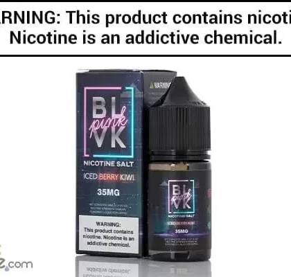 KIWI STRAWBERRY ICE BY BLVK UNICORN SALT 30ML - Vapejuice