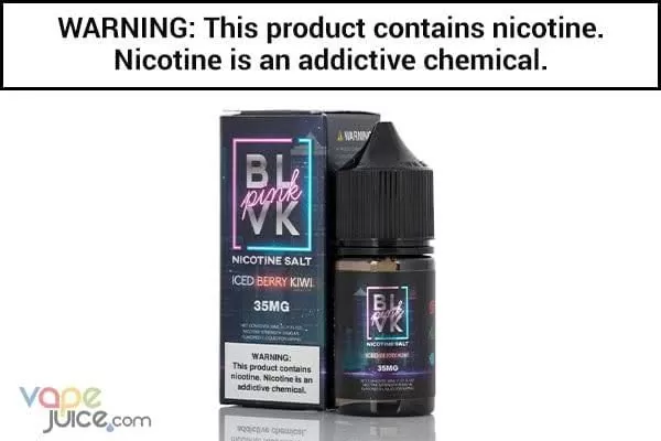 KIWI STRAWBERRY ICE BY BLVK UNICORN SALT 30ML - Vapejuice