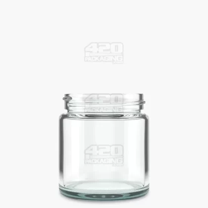 Straight Sided Clear Glass Jars | 50mm – 3oz – 150 Count