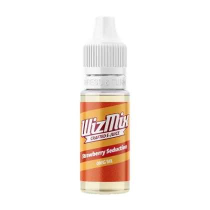 WizMix Strawberry Seduction - 10ml - 0mg (Discontinued) - Ecigwizard