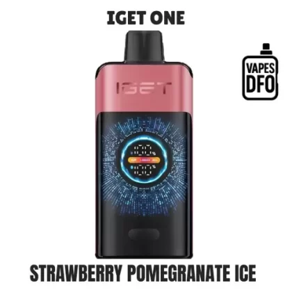 Strawberry Pomegranate Ice – IGET ONE - IGET / Large / Non-rechargeable / Pomegranate / Strawberry