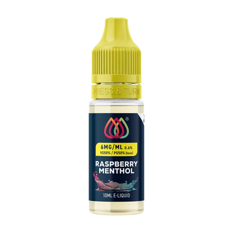 Raspberry Menthol E-Liquid by Aquavape - 10ml - 3mg - Vape Product (DFE07B) - Image 2