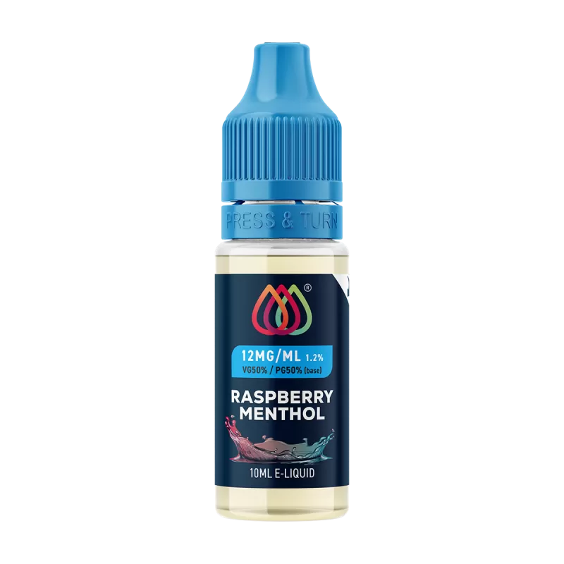 Raspberry Menthol E-Liquid by Aquavape - 10ml - 3mg - Vape Product (DFE07B) - Image 3