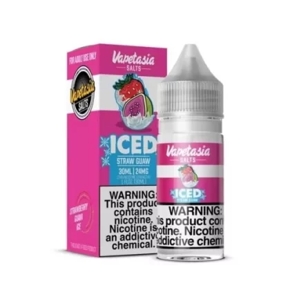 Vapetasia Killer Fruits Salt E-Liquid – Iced Straw Guaw 30ml