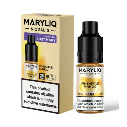MaryLiq Pineapple Mango Nic Salts 10ml