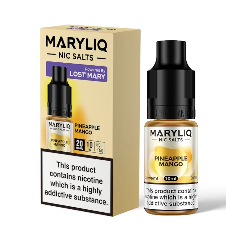 MaryLiq Pineapple Mango Nic Salts 10ml