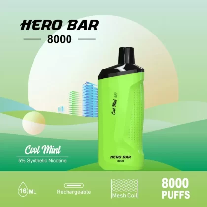HERO Bar 8000 - Cotton Candy - Skullvaping