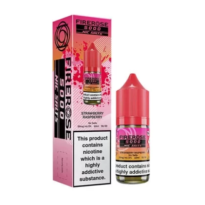Firerose 5000 Strawberry Raspberry Nic Salt by Elux