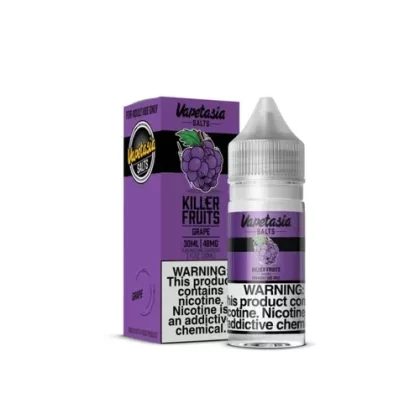 Vapetasia Salts Killer Fruits Grape 30ml Synthetic Nicotine E-Juice - Eliquidsupply