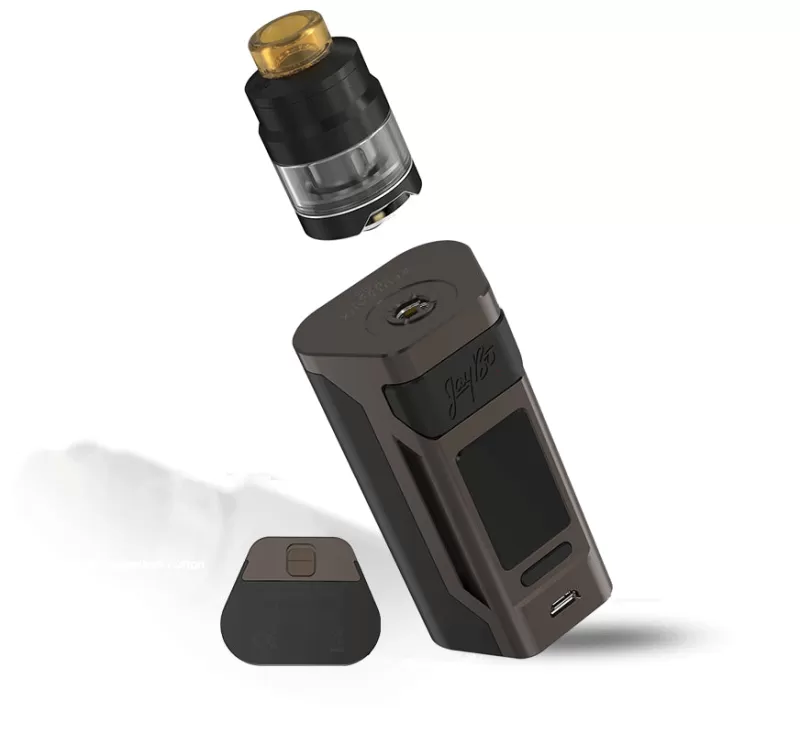 Wismec Reuleaux RX2 20700 200W TC Kit with GNOME Tank (4ML) - Green - Image 2