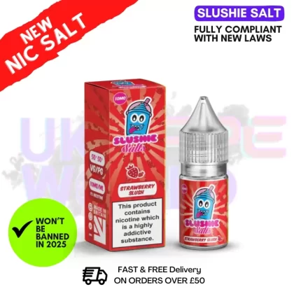 Slushie Salts Strawberry Slush E Liquid